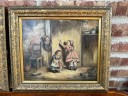 Пара старинных картин